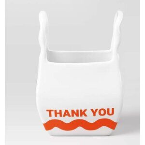 2-pcs-ROOM ESSENTIALS Thank You Bag Decorative Vase